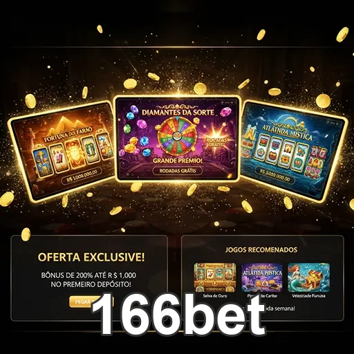 Explore a variedade de jogos de cassino e slots - 166bet